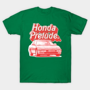 Honda Prelude (Red) /// Original Retro Design T-Shirt